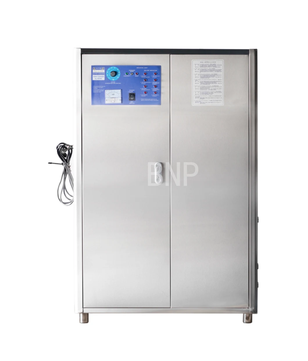 Industrial Ozone Generator 40g/Hr Drinking Water Treatment Ozone Generator Air Source Disinfection Machine Waster Water Treatment Ozone Generator for Aquacultur