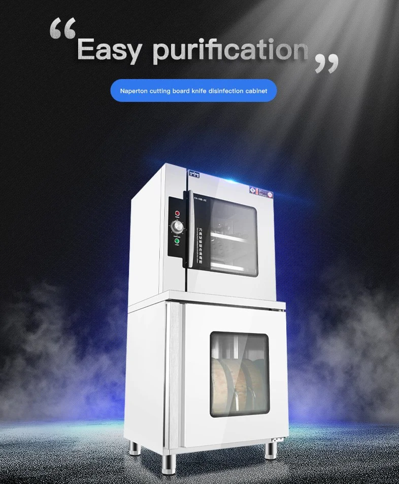 UV Light Sterilizer Cabinet Portable / Ozone Sterilizer Cabinet / Disinfection Equipment for Knife, Cutter, Cutting Board