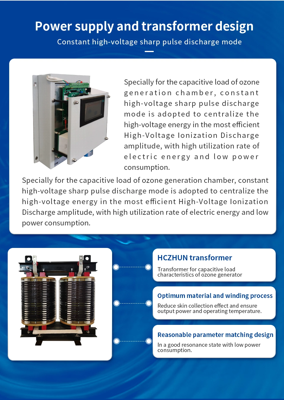 High-Capacity Large Ozone Generator for Large-Scale Water Treatment 10kg