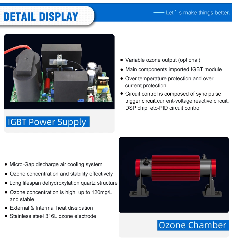 Flygoo WiFi Control Wall Mounted Corona Discharge Ozone Generator 10g